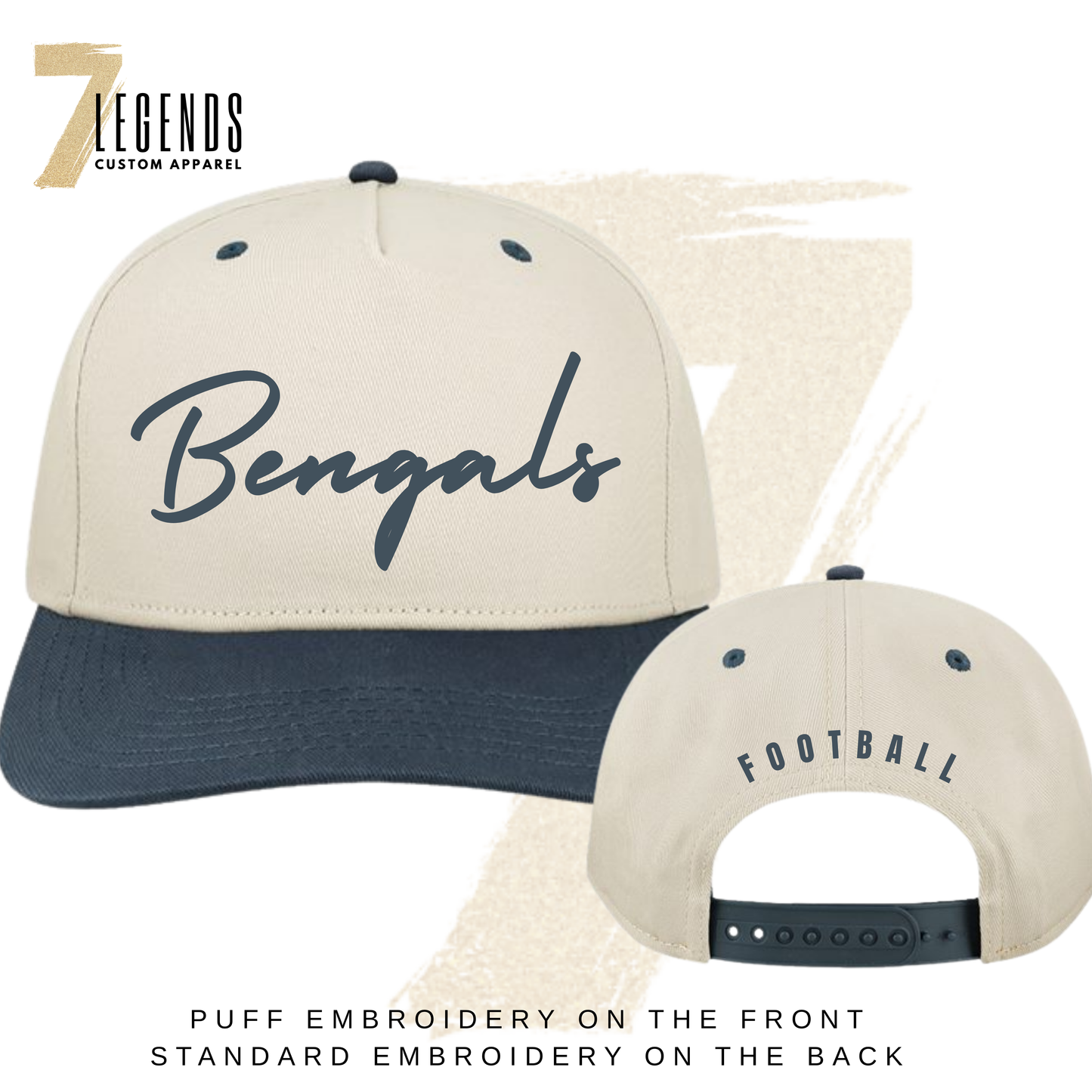 BF Natural Script Hat
