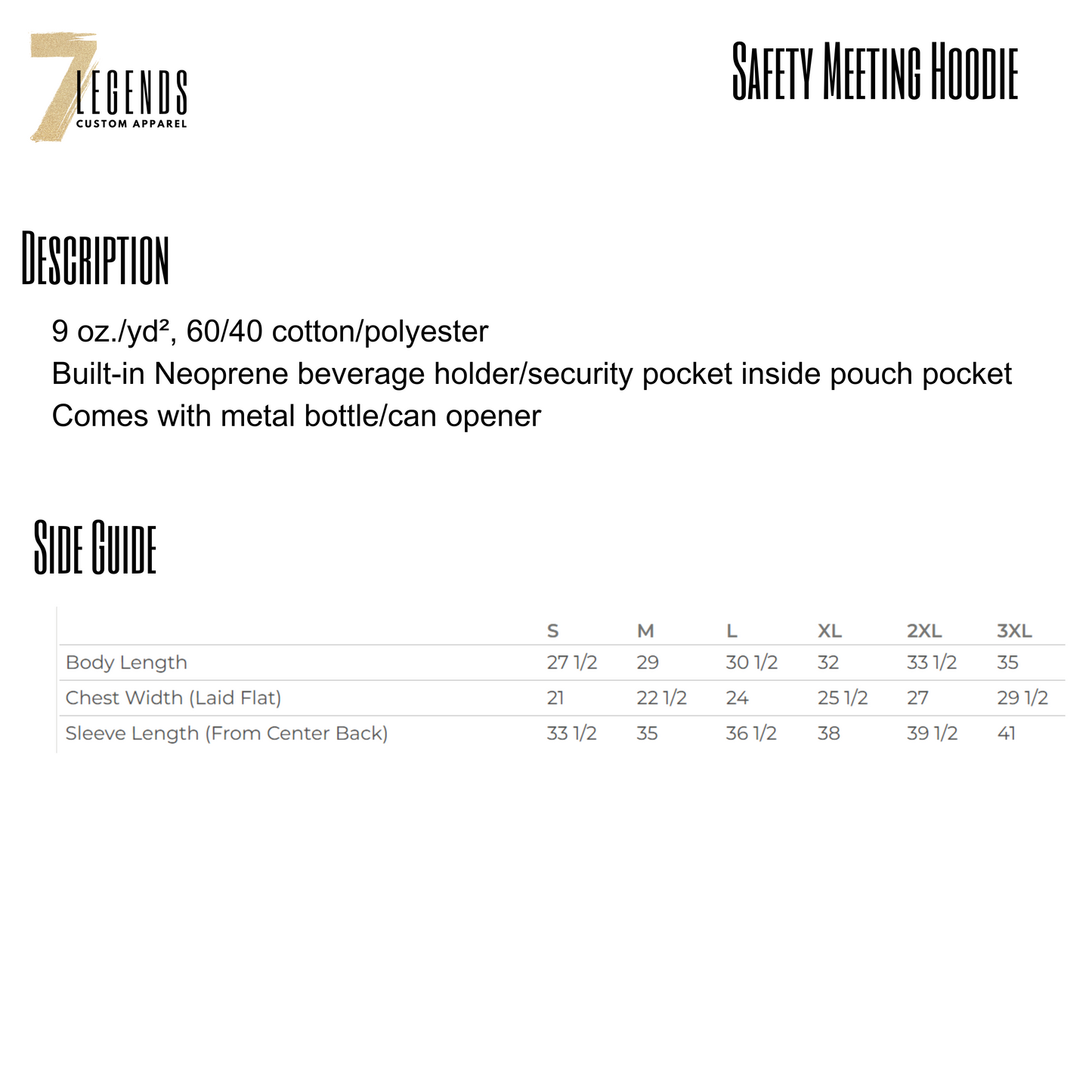 Safety Meeting Hoodie