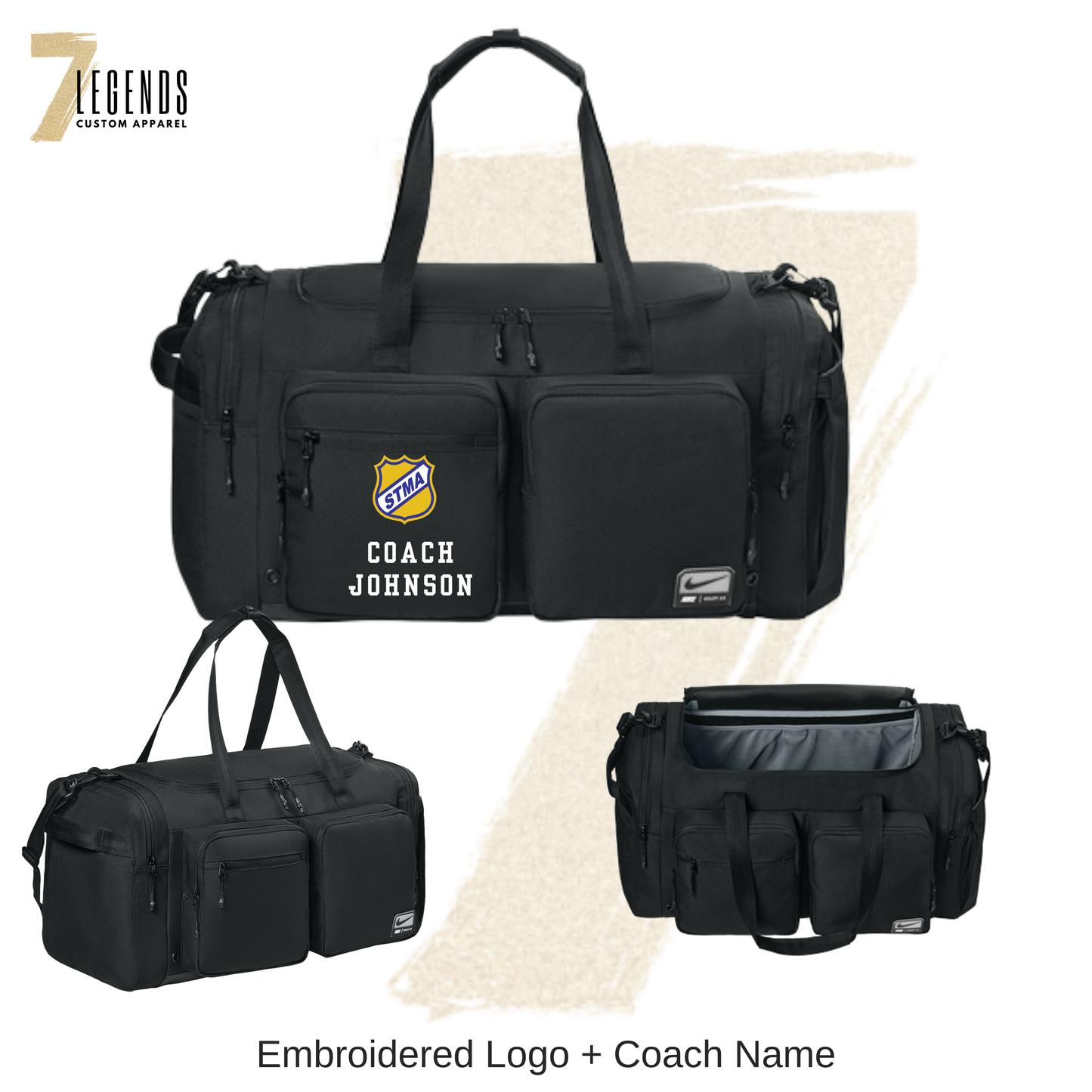 Nike Duffel Bag, customized