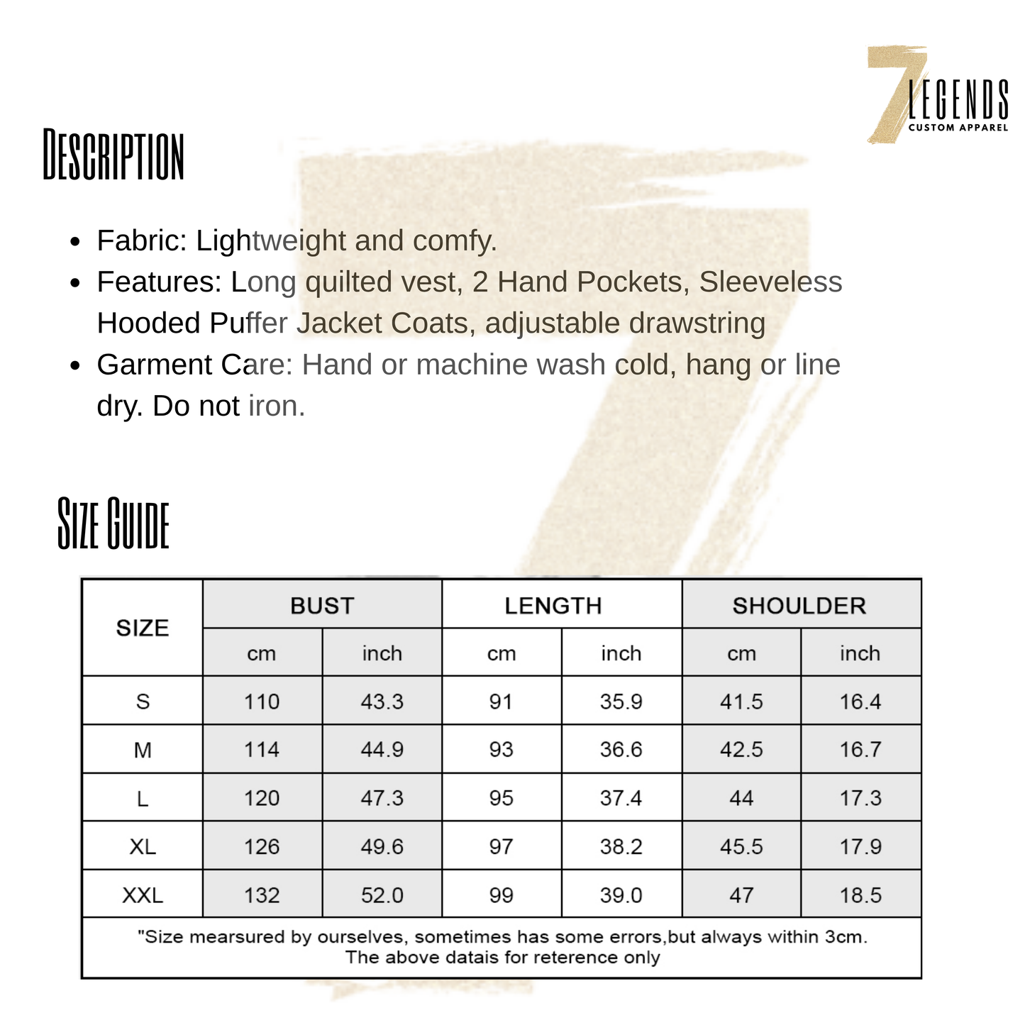 ER Girls Hockey long Vest