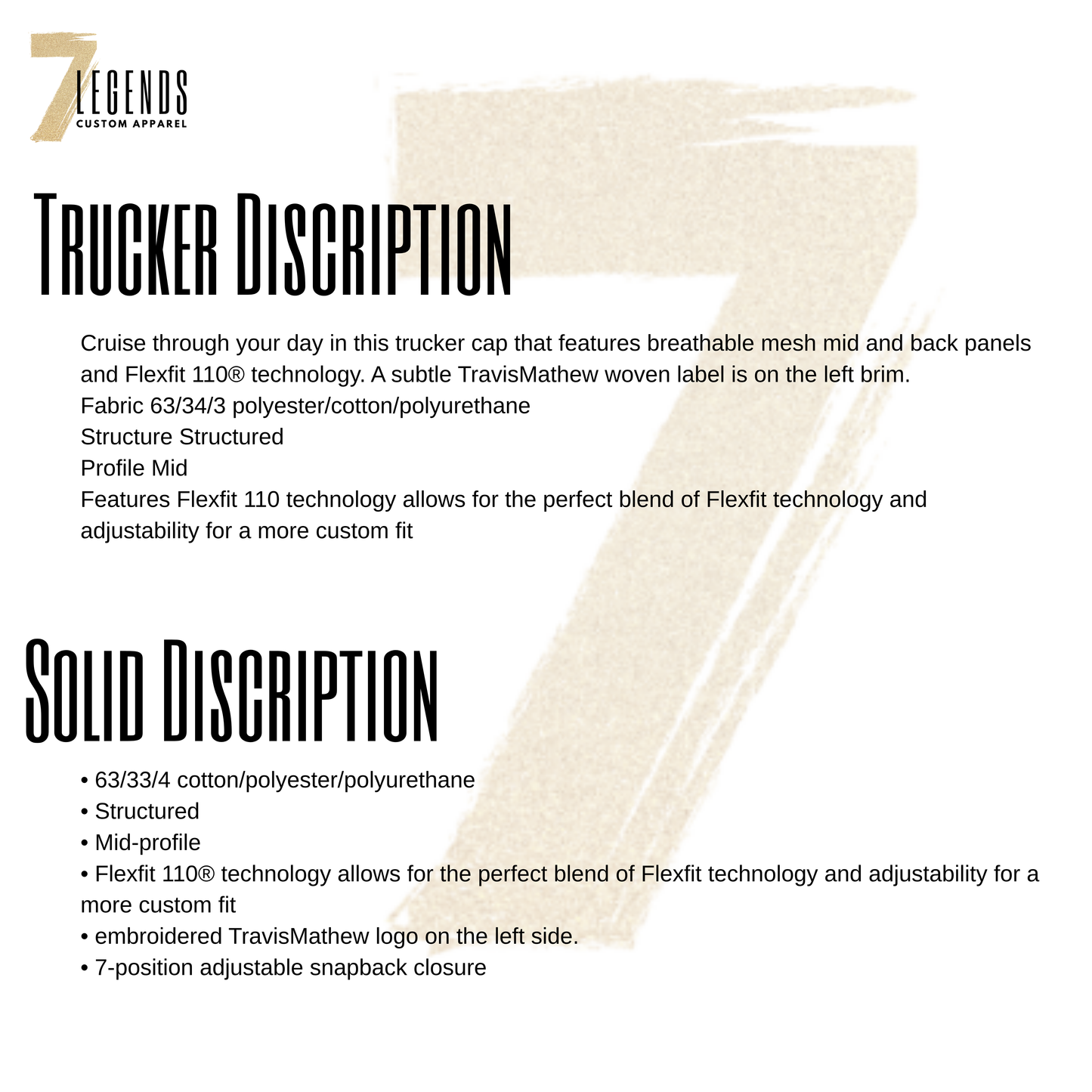 Travis Matthew STMA Hockey Hats