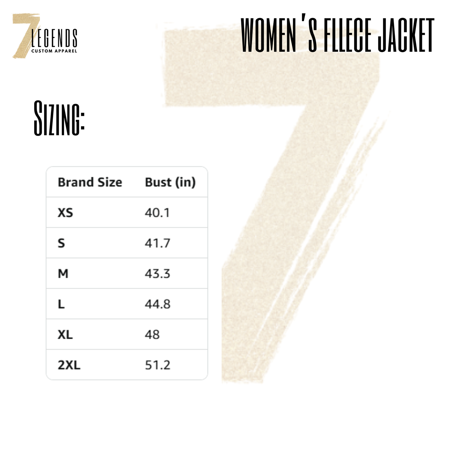 Women's Full Zip Fleece - Black