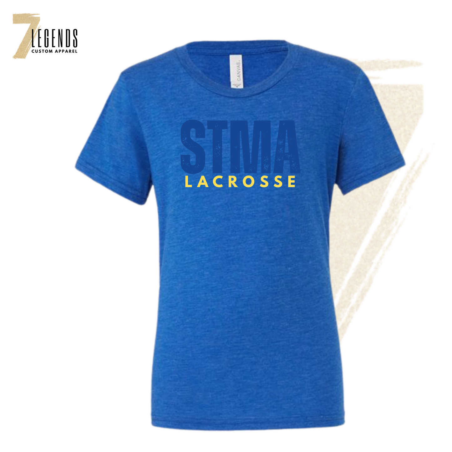 Lacrosse BLUE Unisex Jersey Tshirt