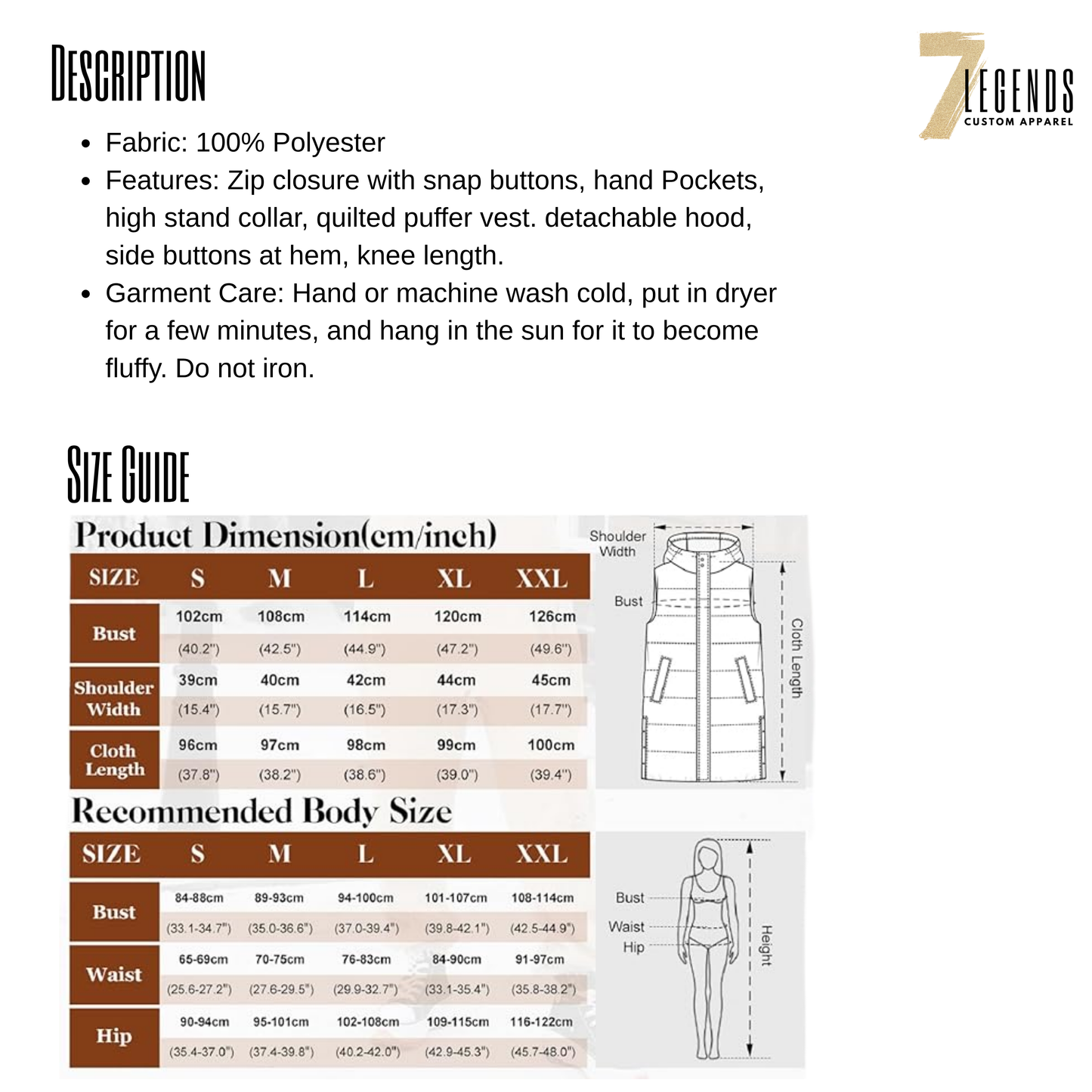 Wayzata Trojans Long Vest