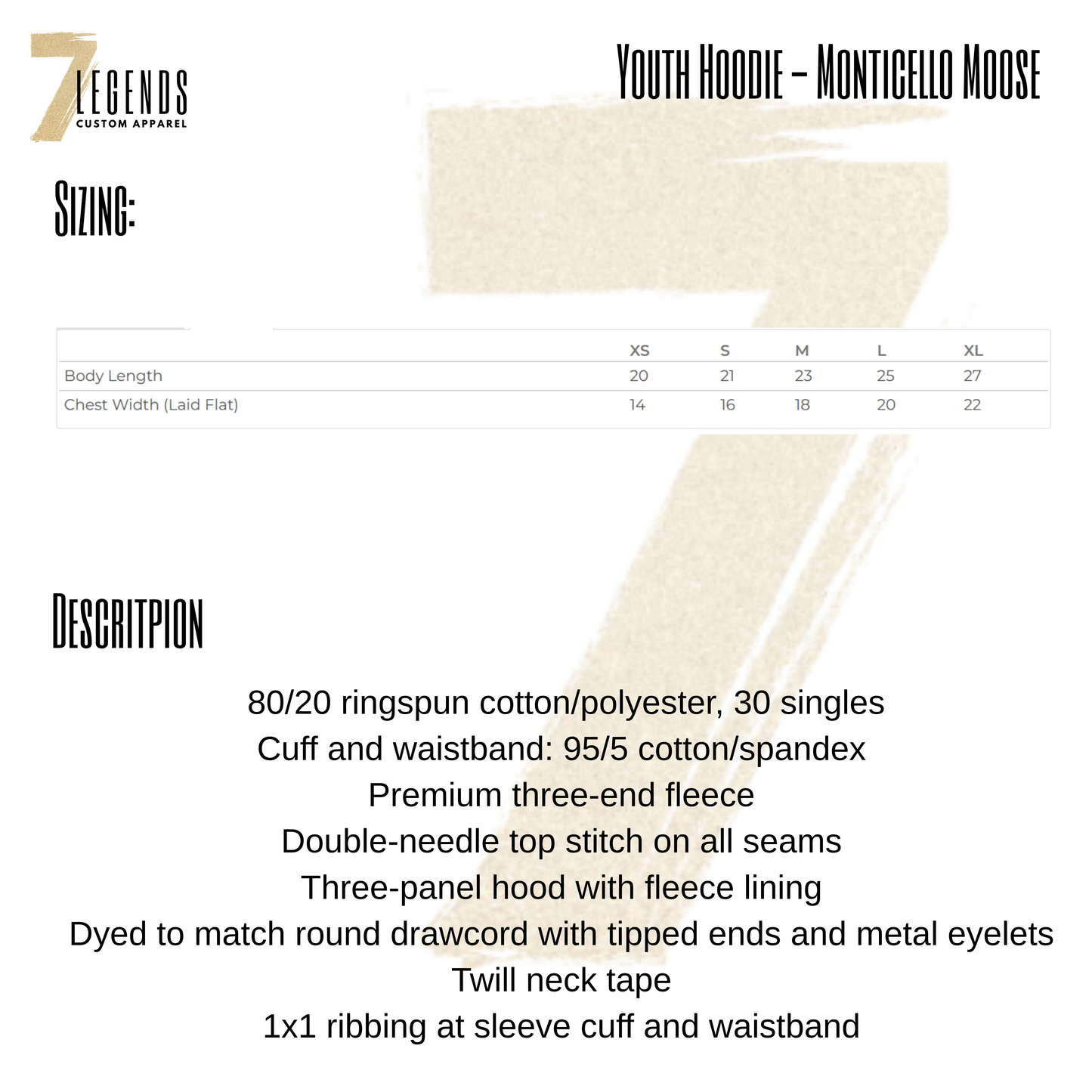 Youth Hoodie MOOSEHKY