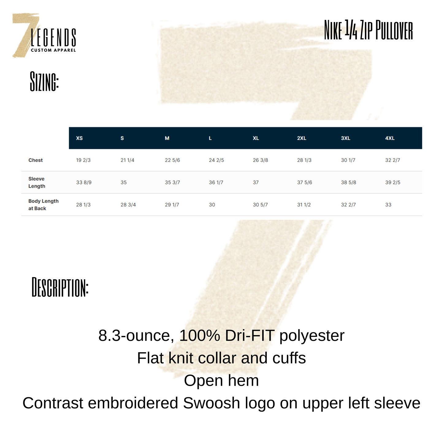 Moose Men's Nike 1/4 Zip Pullover