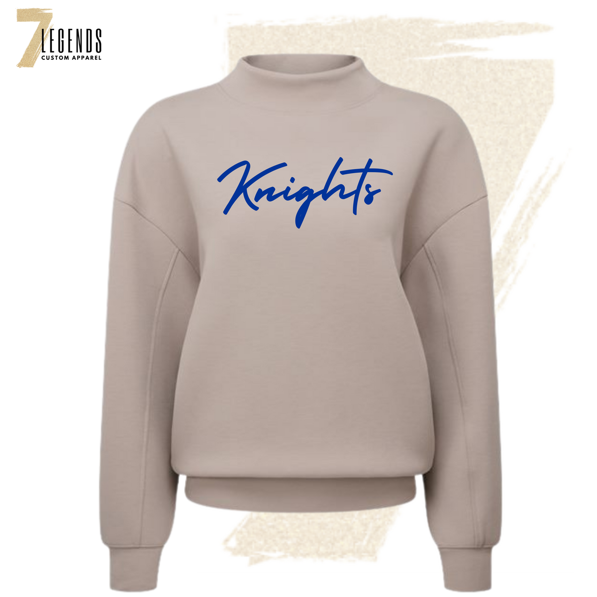 PRE-ORDER Women's Embroidered Luxe Mock Neck