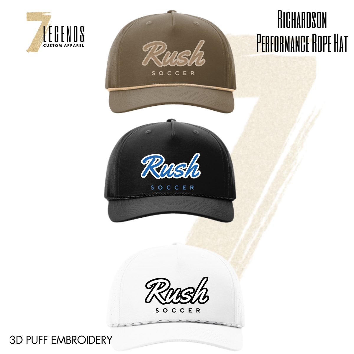 Rush Soccer Richardson Rope Hat