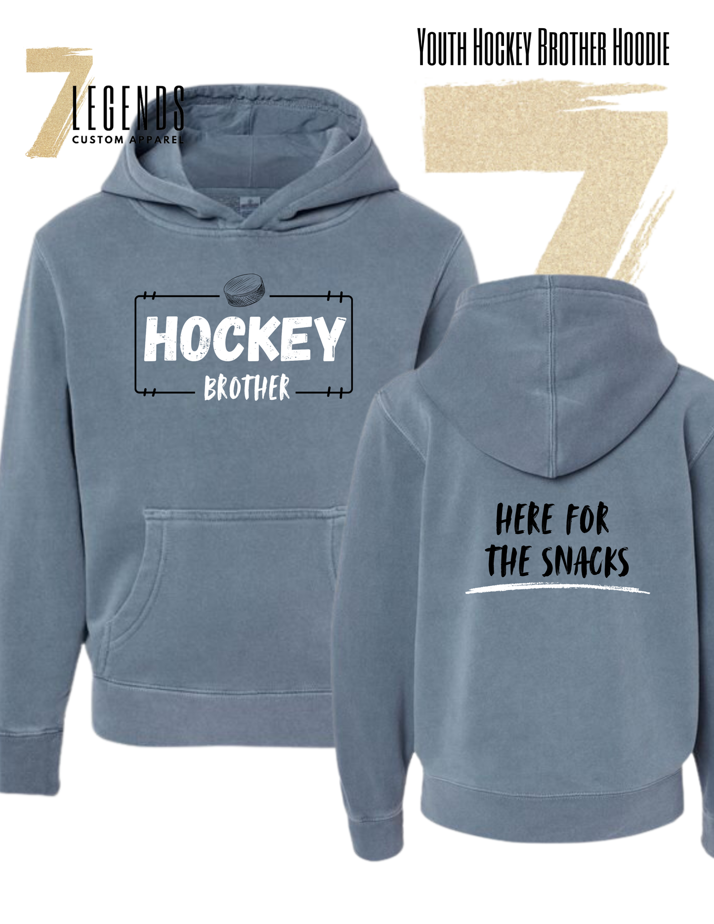 Youth HOCKEY BRO Hoodie