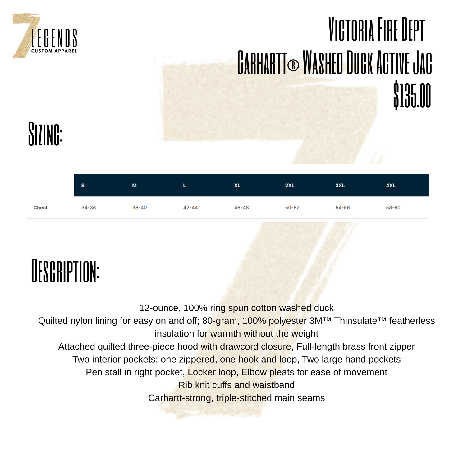 Carhartt® Washed Duck Active Jac