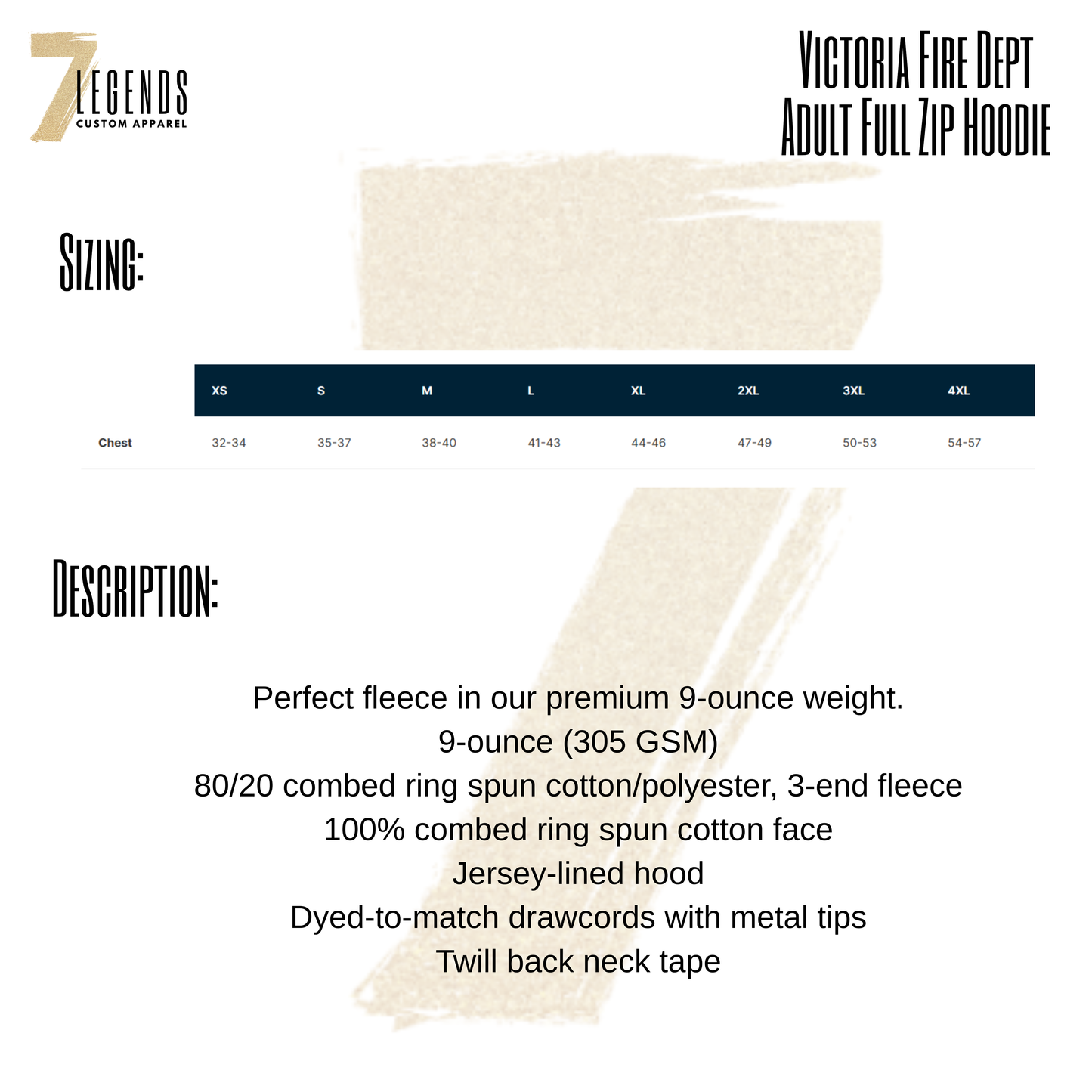 Adult Active Full Zip Hoodie