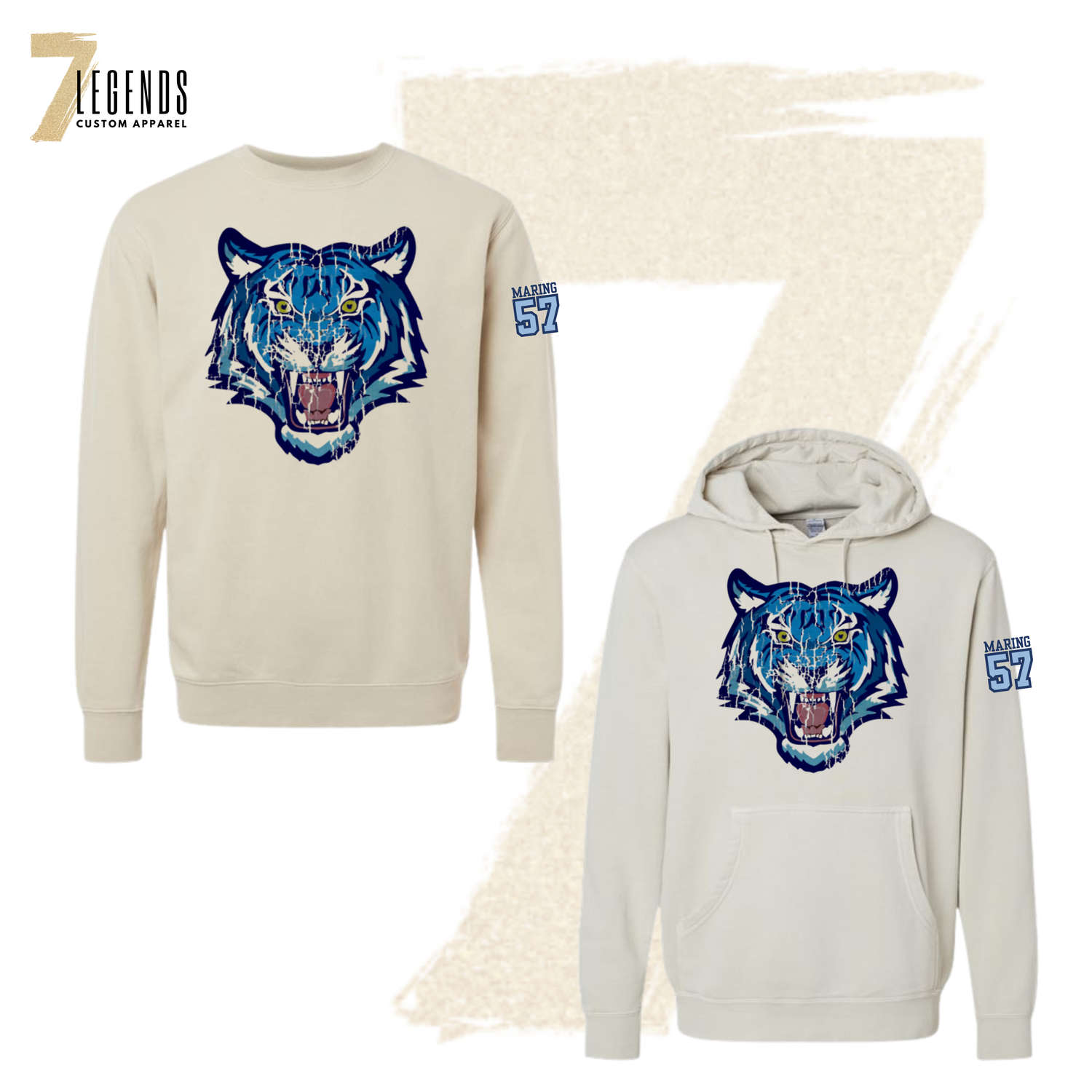 Blaine Bengals Football Sweatshirts 3