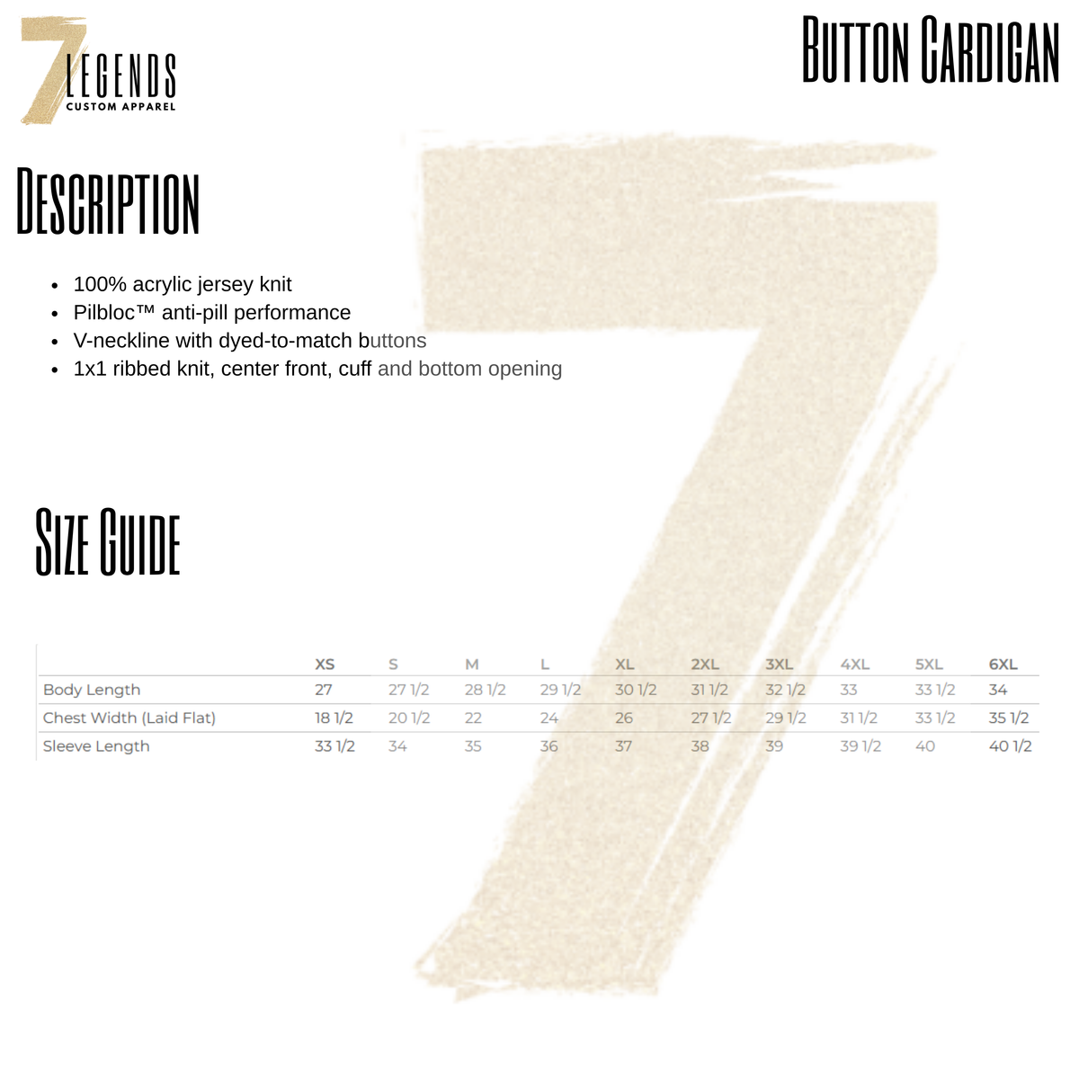 CCB Button Cardigan