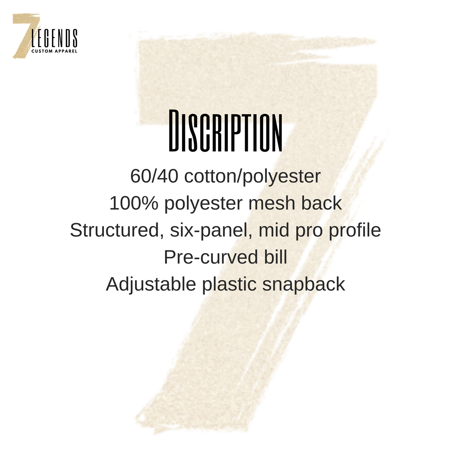 Riverhawks 3D Embroidered hat