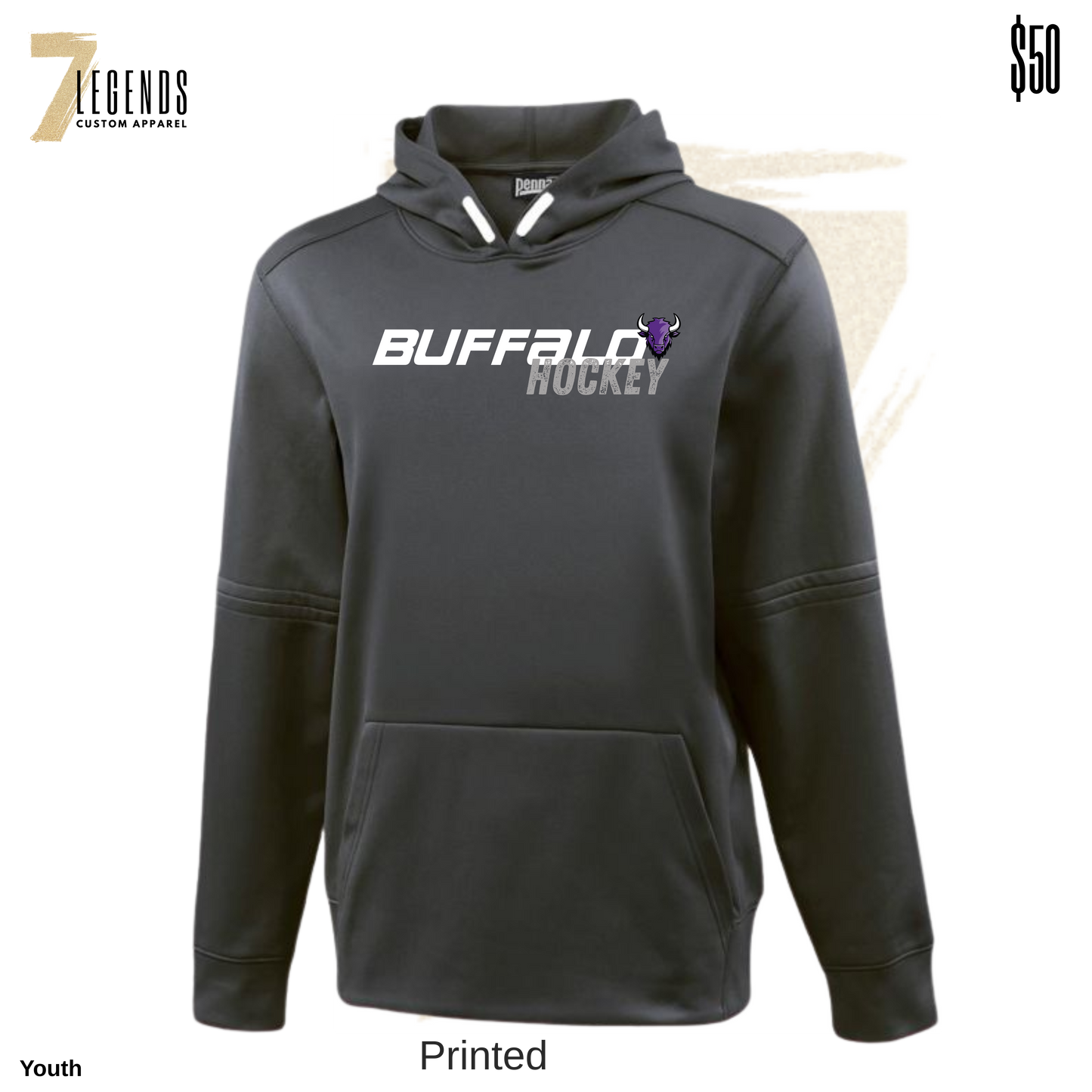 Buffalo Youth Performance Hoodie