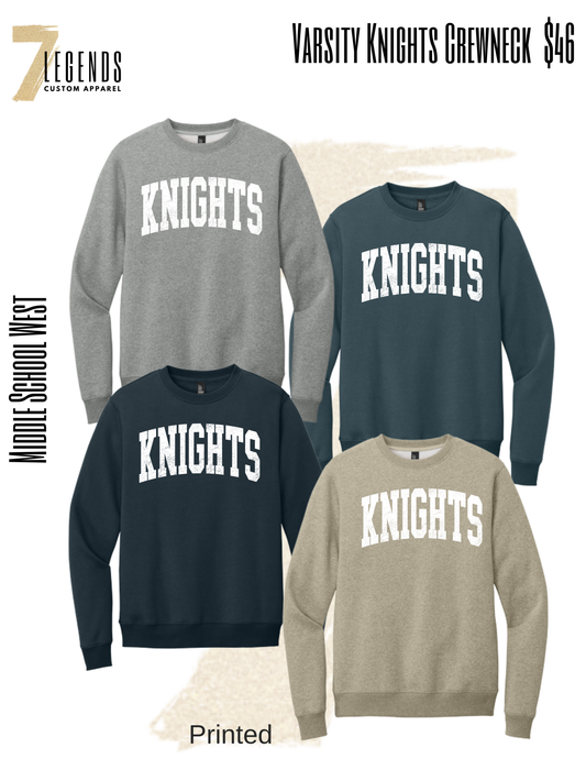 Varsity Knights Crewneck Adult