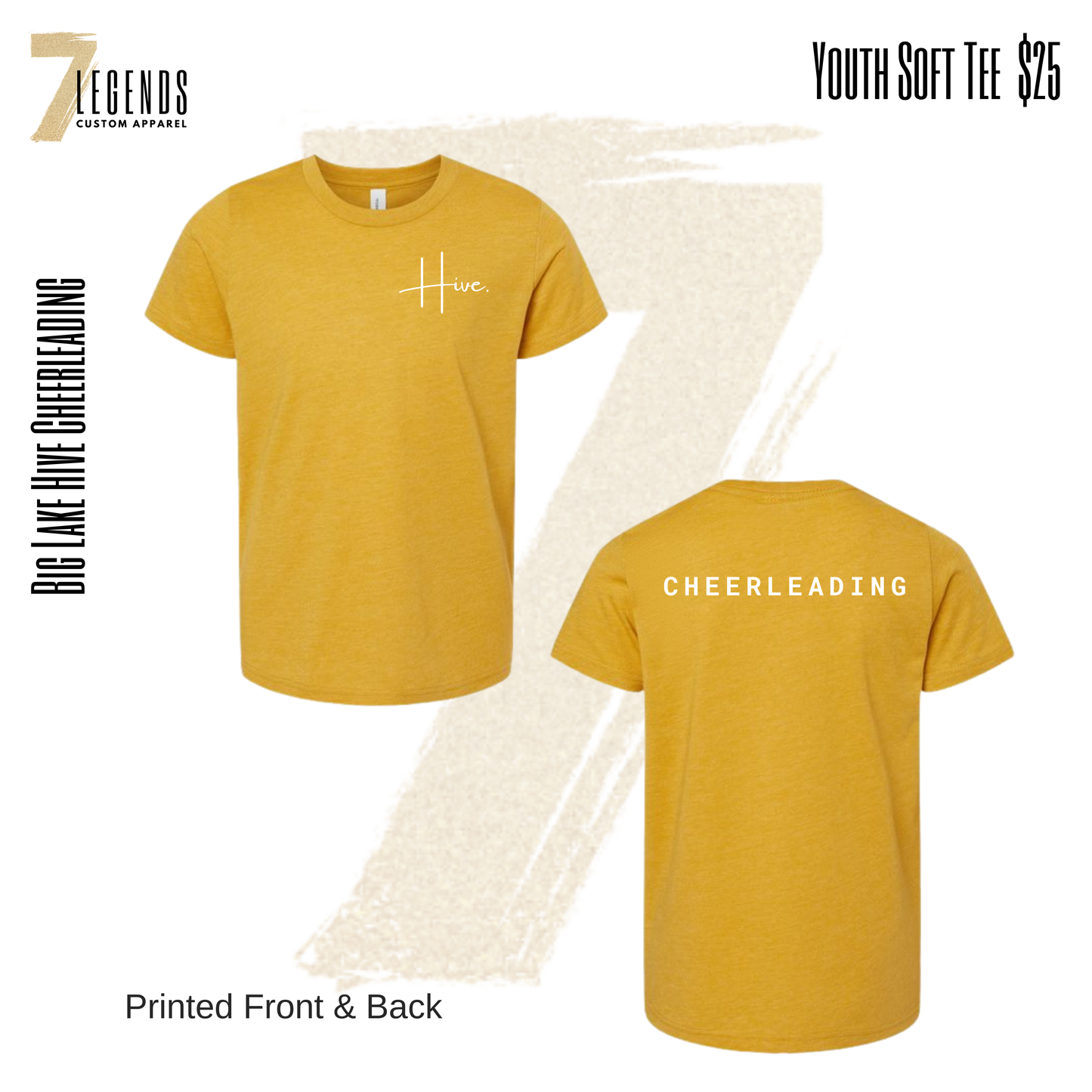 Hive Gold Short Sleeve Tee
