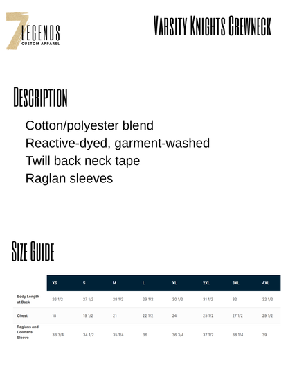 Varsity Knights Crewneck Adult