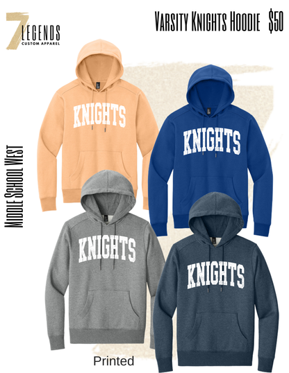 Varsity Knights Hoodie Adult