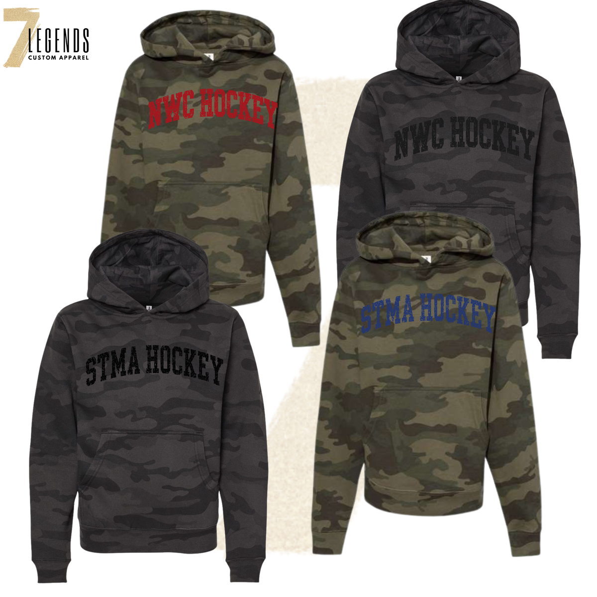 Youth Camo Hoodie