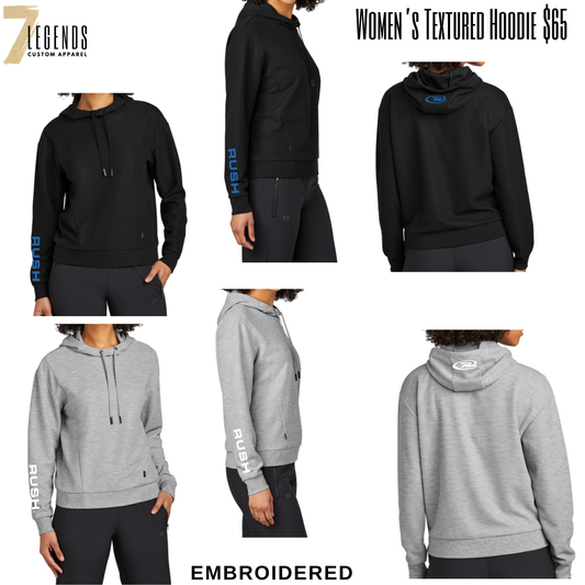 Women's Textured hoodie