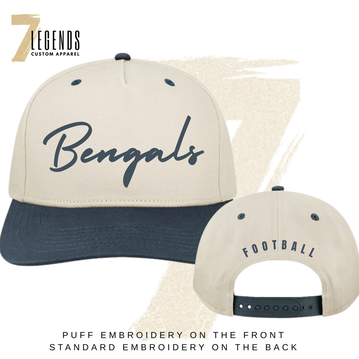 BF Natural Script Hat