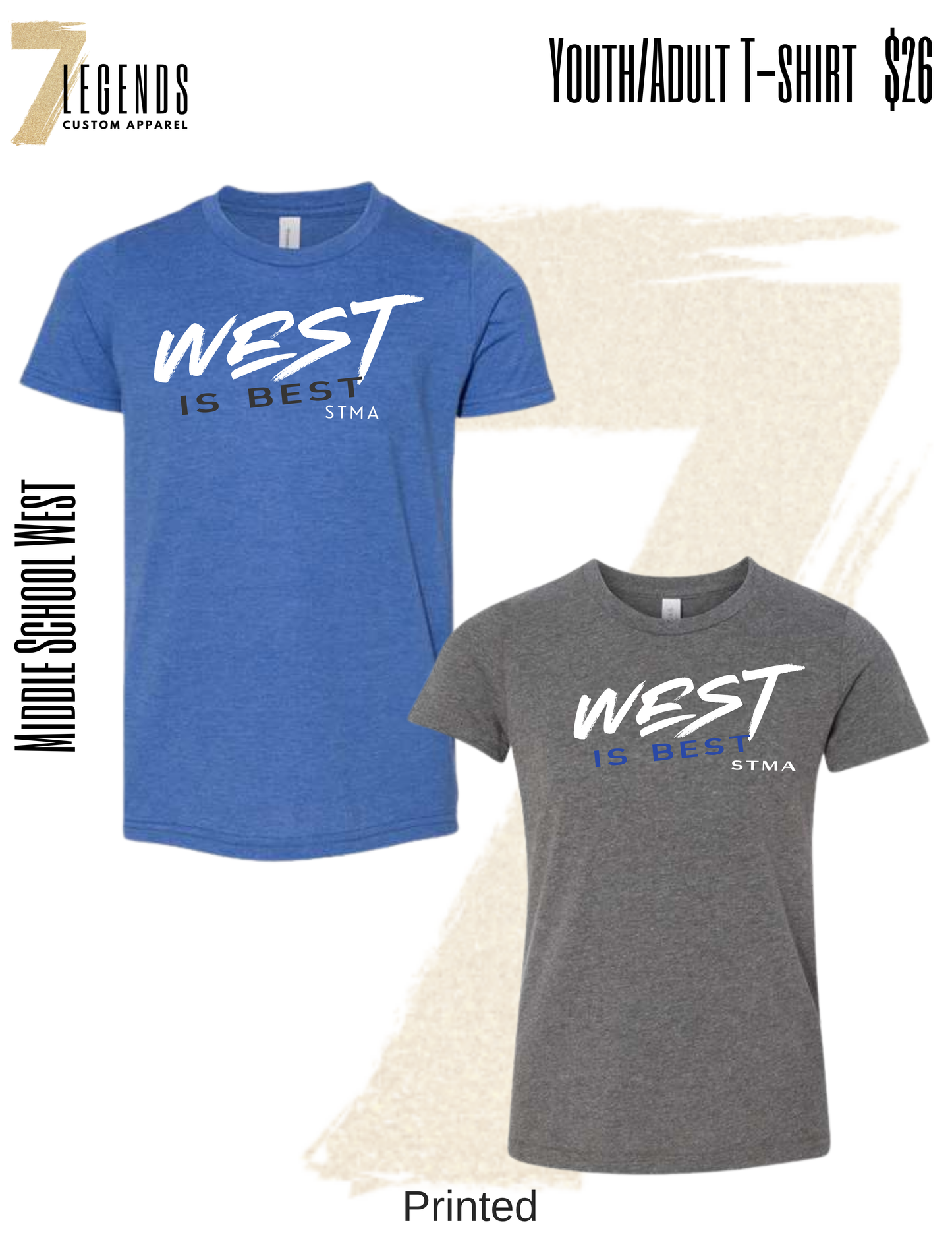 Youth WEST IS BEST T-shirt