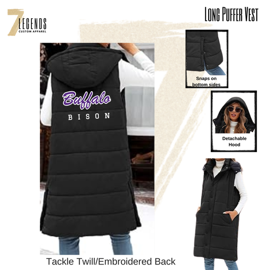 Buffalo Long Vest