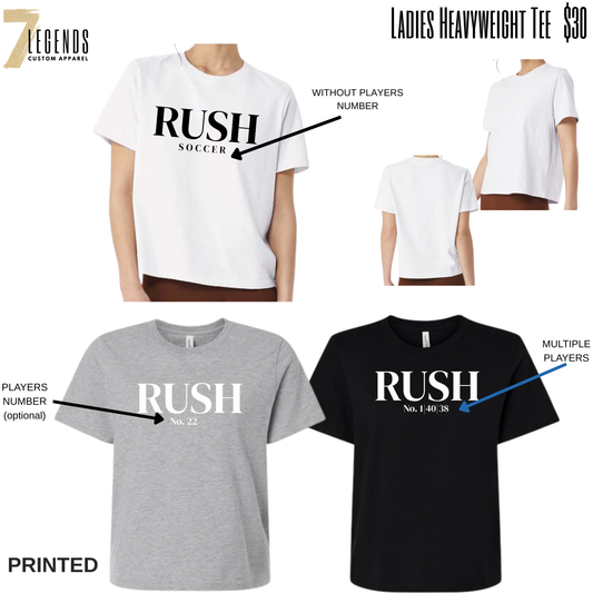 Ladies Heavy Weight Tee