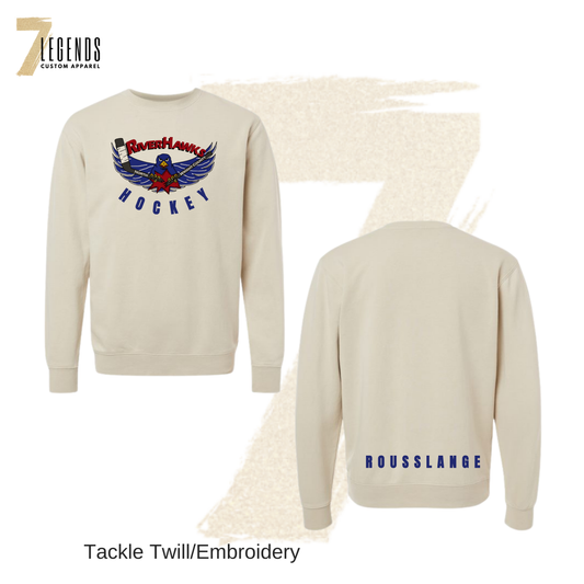 RiverherHawks 15uA Team Exclusive Crewneck