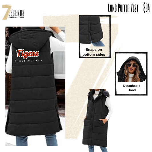 Tigers Long Vest