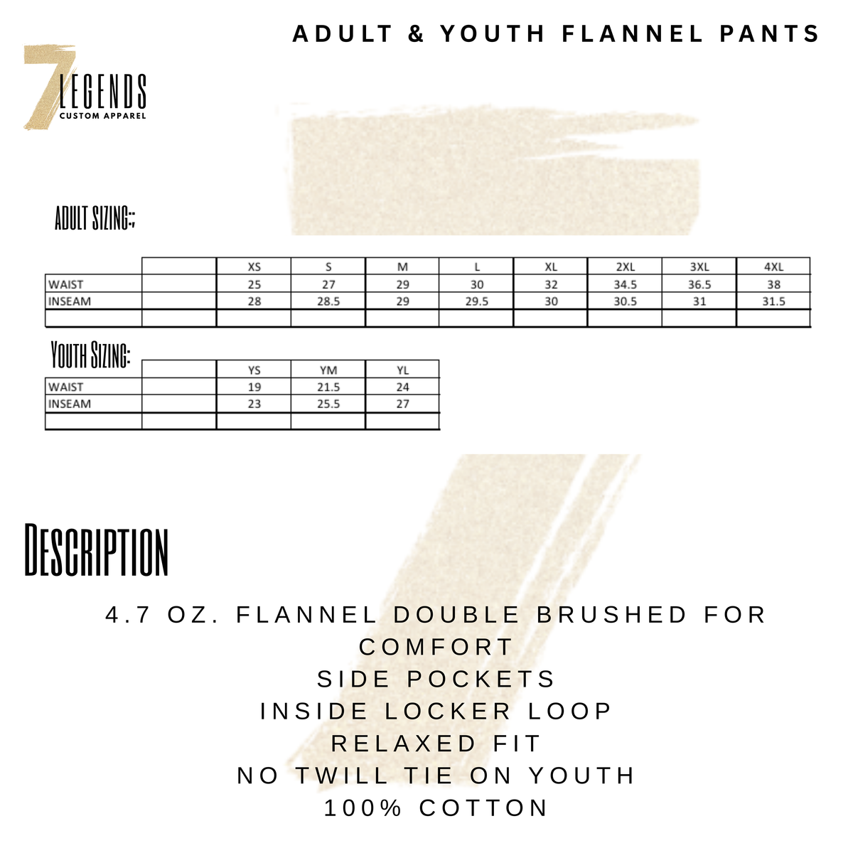 STMA Flannel Pants