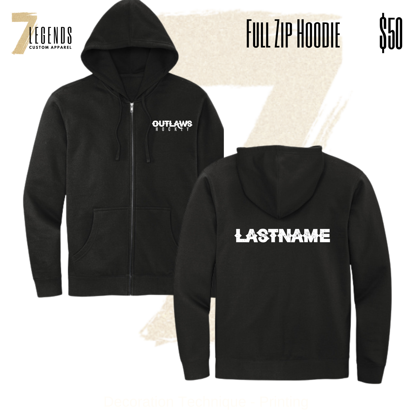 Full Zip Hoodie