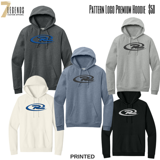 Pattern Logo Premium Hoodie
