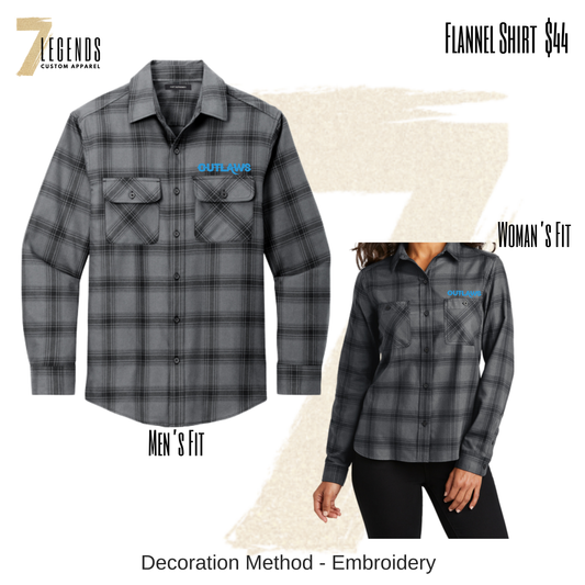 Button Down Flannel Shirt