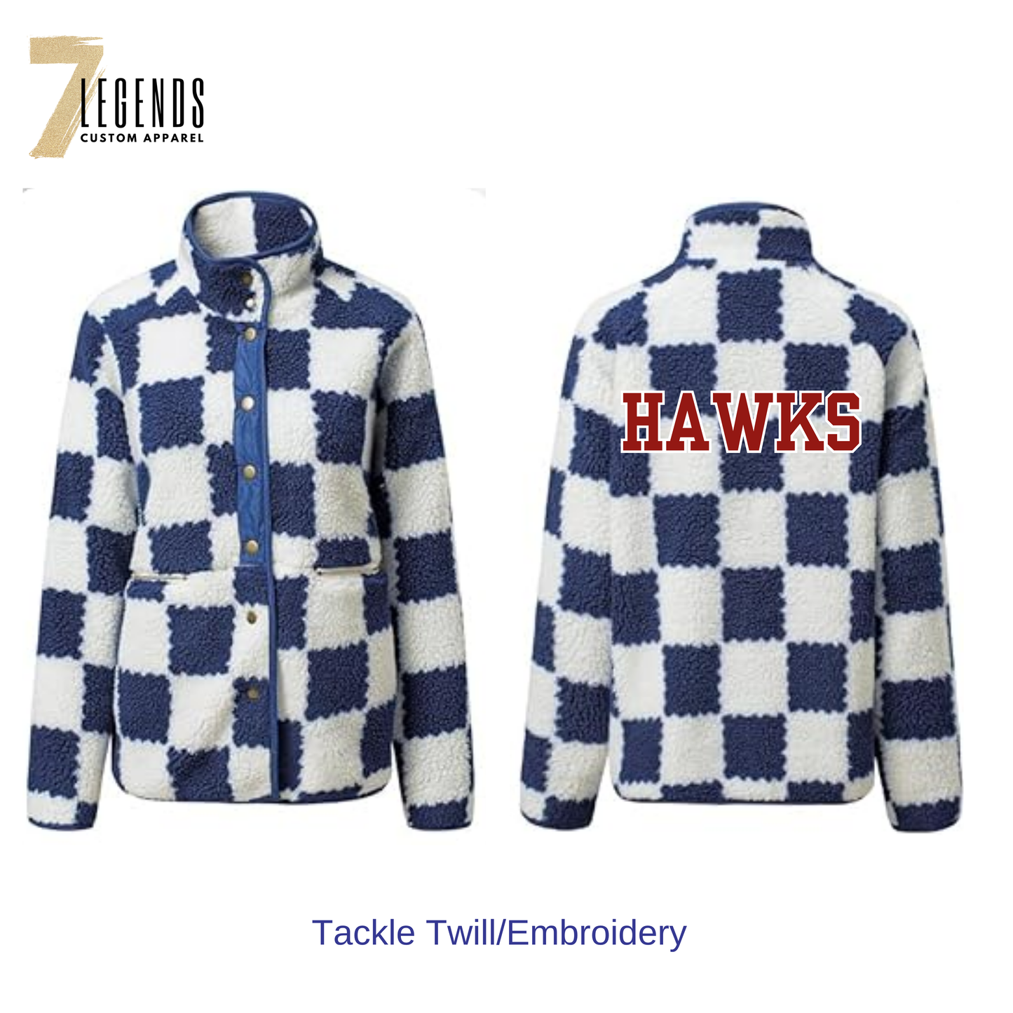 Checkered RiverHawks Jackets