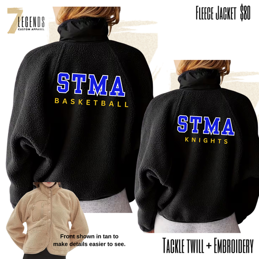 STMA Basketball Women's Fleece Jacket