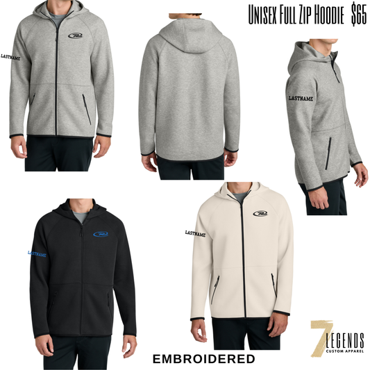 Unisex Full Zip Hoodie ST