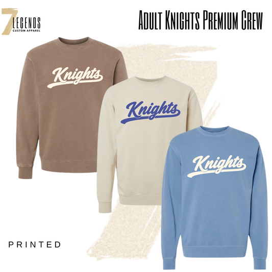 MSW Adult Knights Premium Crew