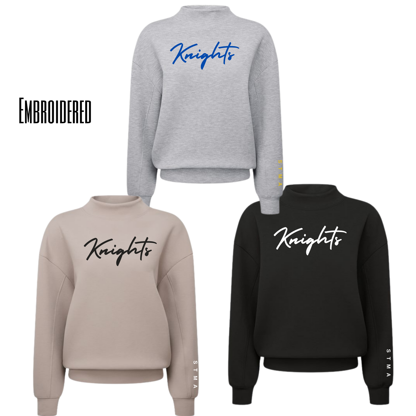 Knights Luxe Mockneck