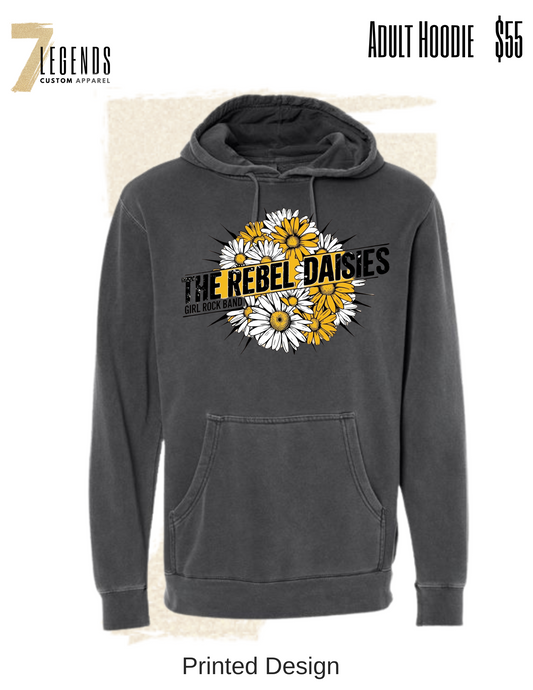 The Rebel Daisies Adult Hoodie