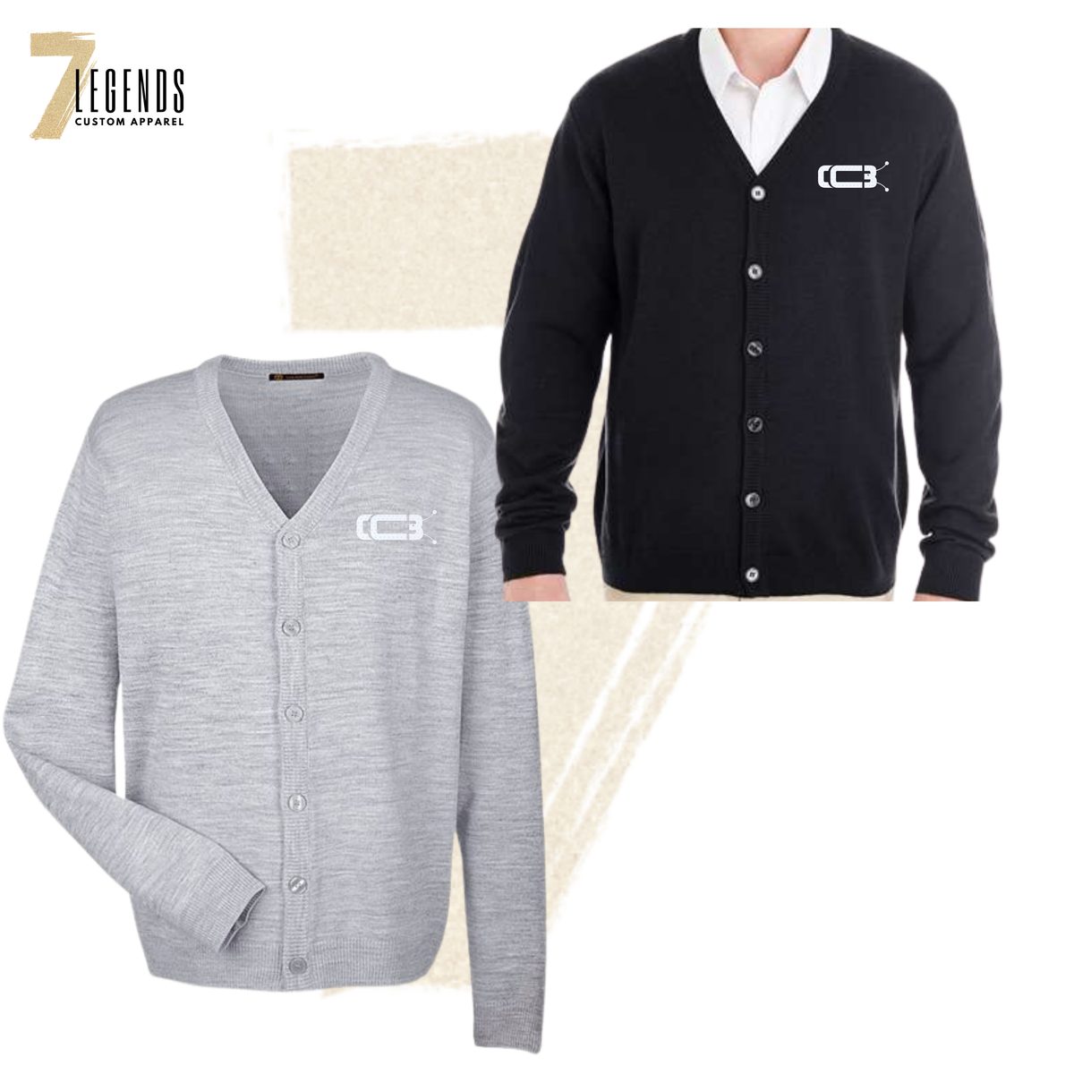 CCB Button Cardigan