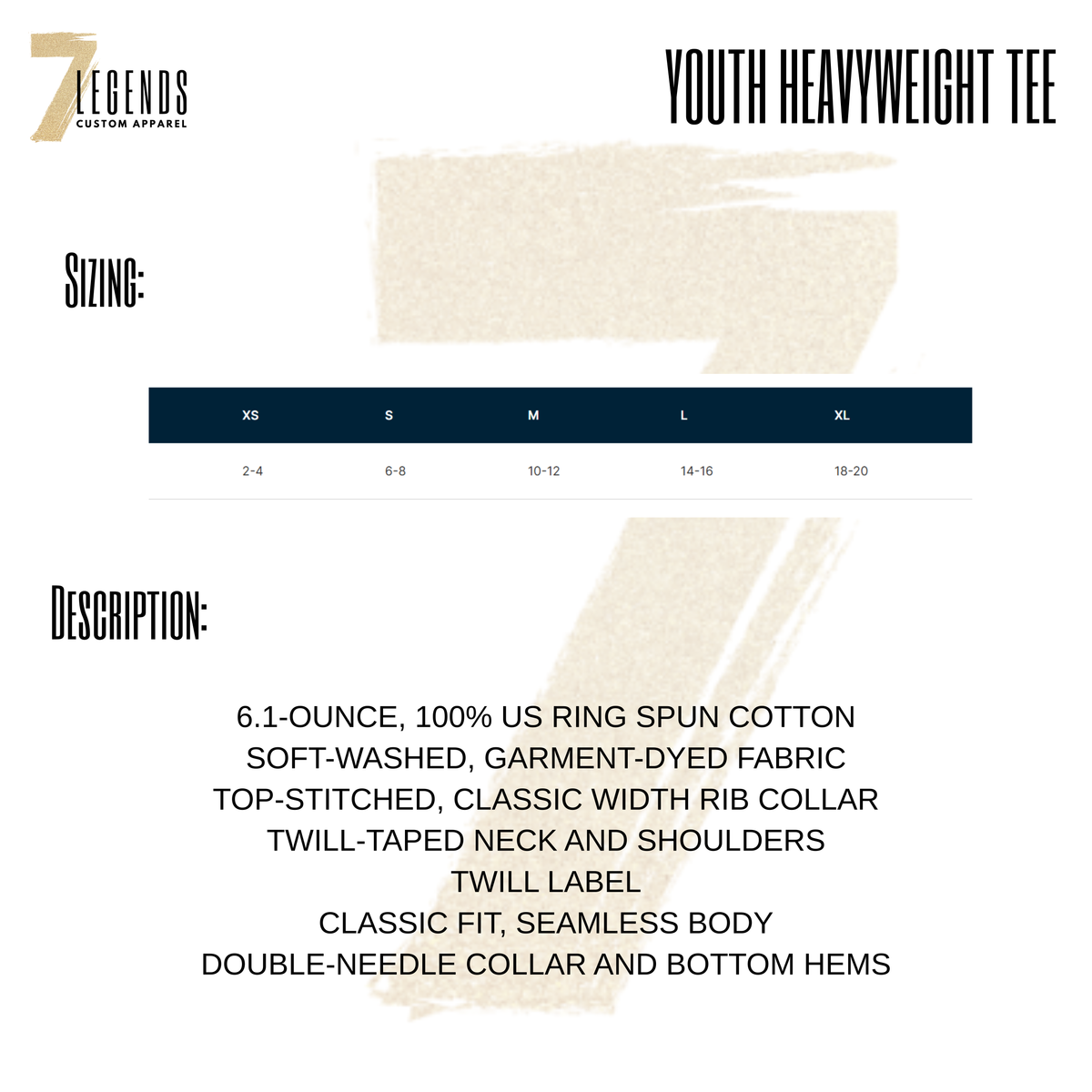 Ambush Cheer Youth Heavyweight T-shirt