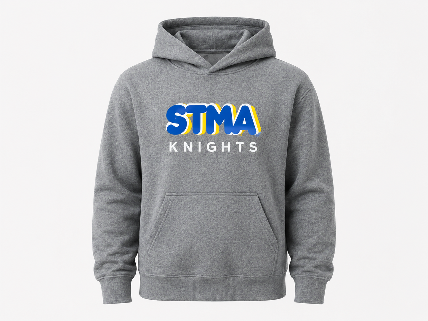 Youth STMA Knights Hoodie - Gray