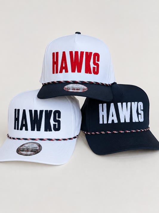 HAWKS rope hat