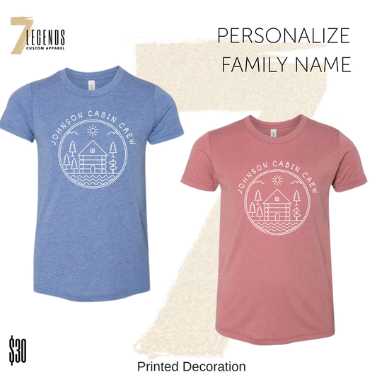 CC Family Cabin T-shirt Collection - CABIN CREW