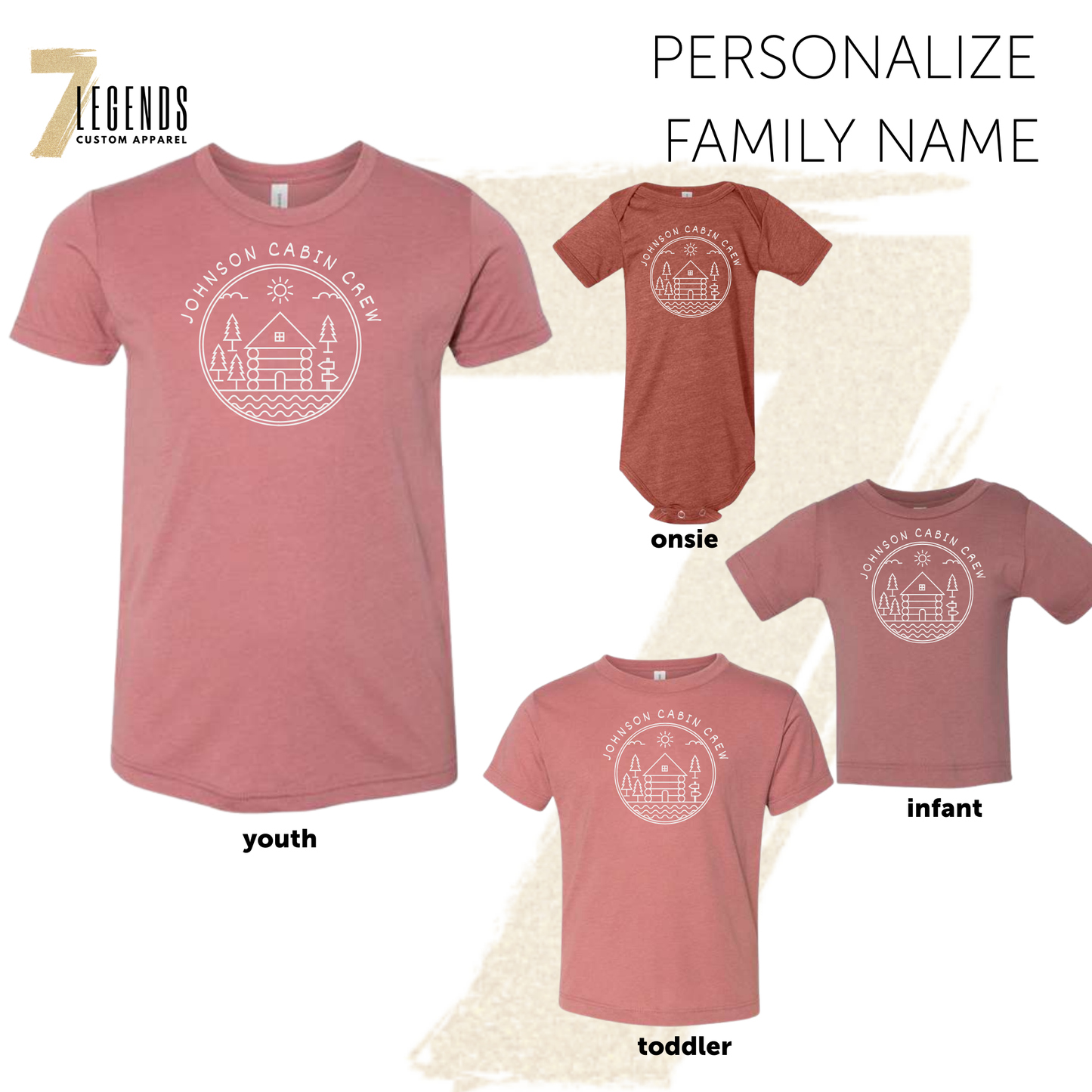 CC Family Cabin T-shirt Collection - CABIN CREW