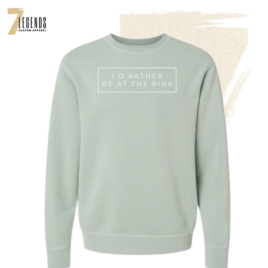 HC - I'd Rather Be at the Rink - Adult Crew