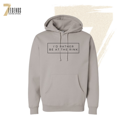 HC - I'd Rather Be at the Rink - Adult Hoodie