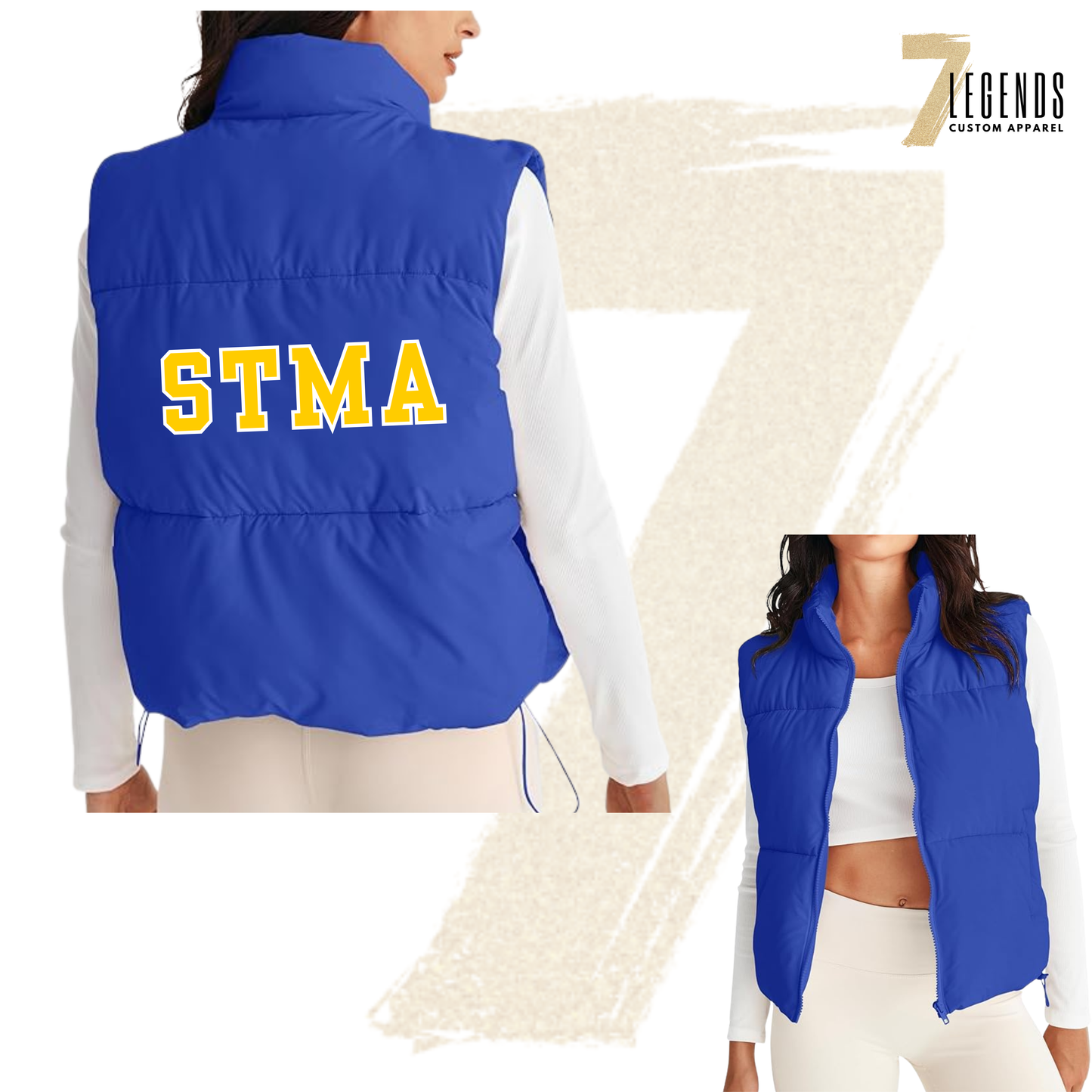 STMA Basketball - Blue Knights Short vest